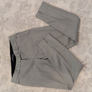 The Limited Women's Black and White Ankle Pants